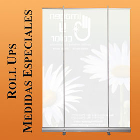 Roll Up Stand Medidas Especiales